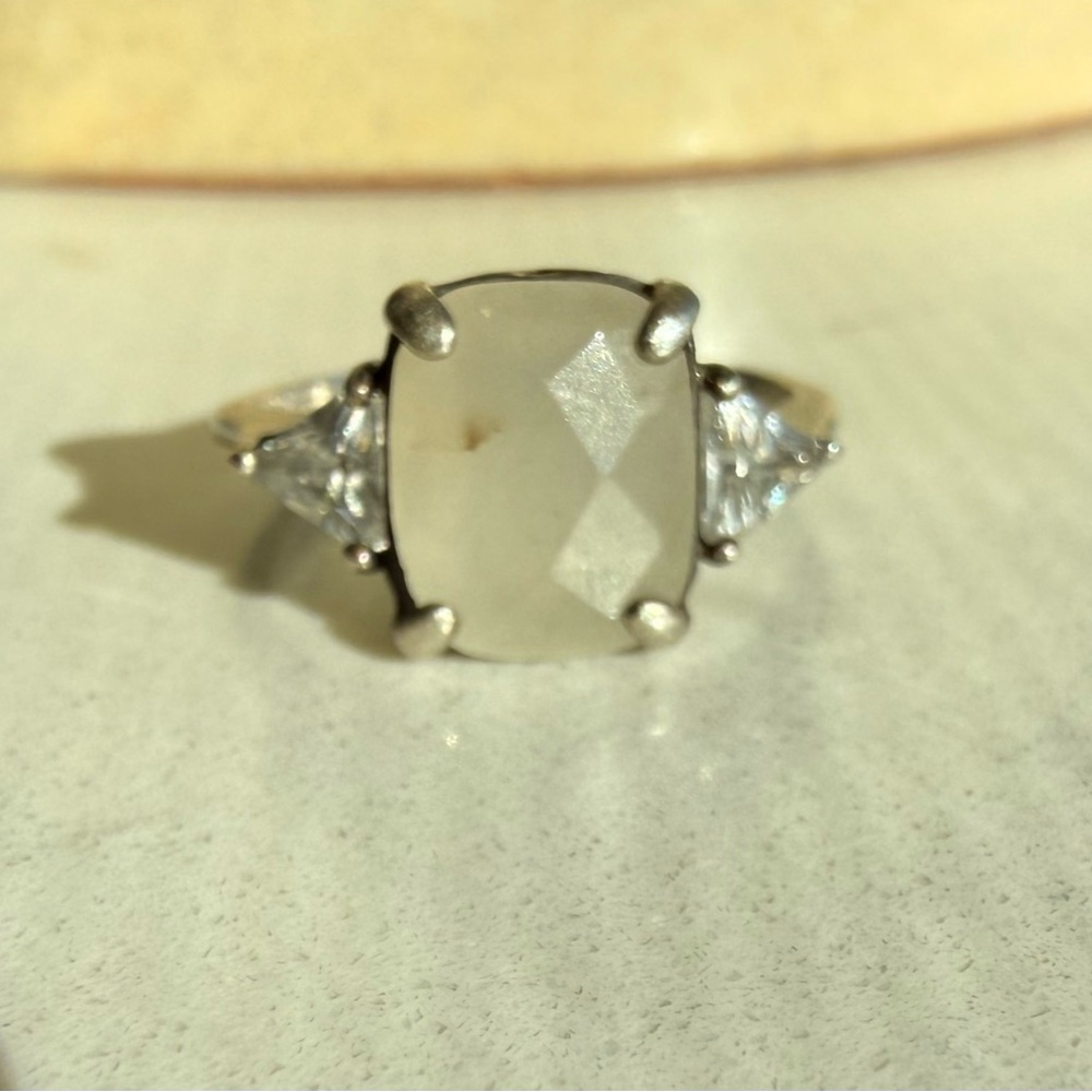 Sterling Silver Moonstone Ring